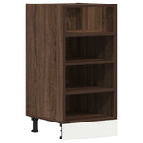 Armoire de plancher chêne marron 40x44,5x81,5 cm