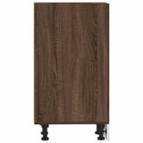 Armoire de plancher chêne marron 40x44,5x81,5 cm