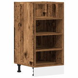 Armoire de plancher vieux bois 40x44,5x81,5cm bois d'ingénierie