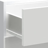 Armoire de cuisine blanc bois d'ingénierie