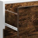 Armoire de cuisine chêne fumé bois d'ingénierie