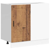 Porto kitchen cabinet old wood engineered wood