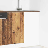 Porto kitchen cabinet old wood engineered wood