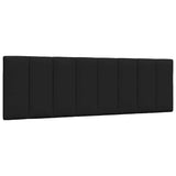 Cadre de lit sans matelas noir 160x200 cm tissu