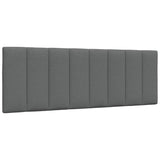 Cadre de lit sans matelas gris foncé 120x200 cm tissu