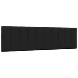 Cadre de lit sans matelas noir 180x200 cm tissu