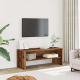 Meuble TV vieux bois 100x40x40 cm bois d'ingénierie