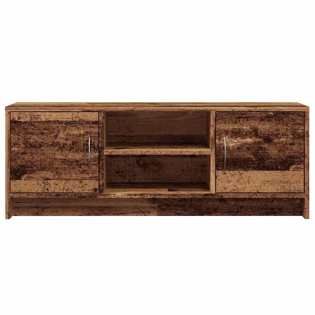 Meuble TV vieux bois 102x30x37,5 cm bois d'ingénierie