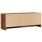 Meuble TV vieux bois 102x30x37,5 cm bois d'ingénierie