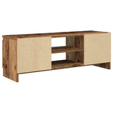 Meuble TV vieux bois 102x30x36 cm bois d'ingénierie