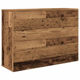 Buffet vieux bois 90x29,5x65 cm bois d'ingénierie