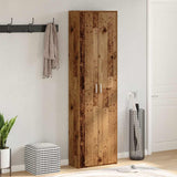 Flurgarderobe Altholz 55x25x189 cm Holzwerkstoff