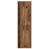 Flurgarderobe Altholz 55x25x189 cm Holzwerkstoff