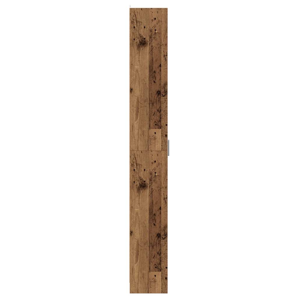 Flurgarderobe Altholz 55x25x189 cm Holzwerkstoff