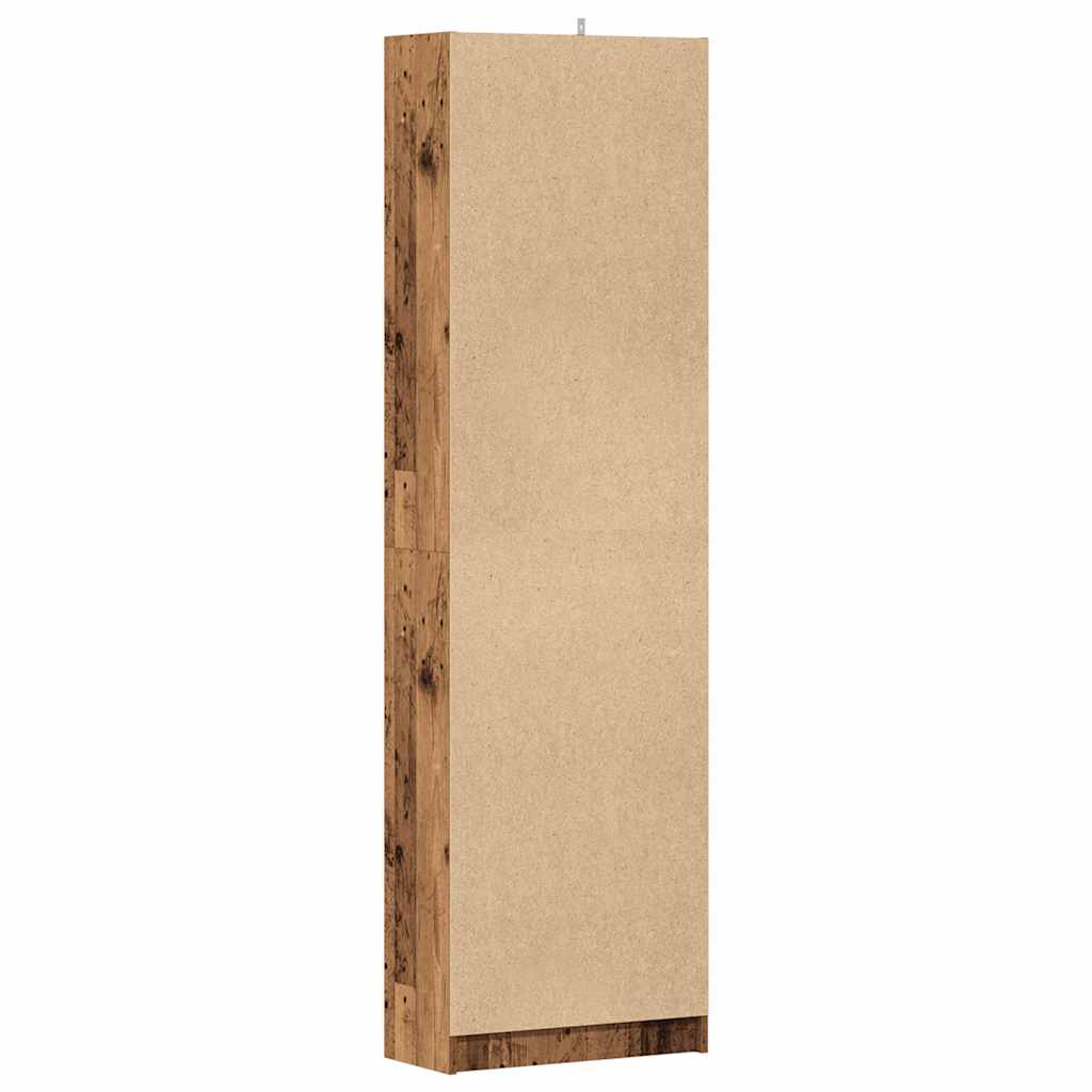 Flurgarderobe Altholz 55x25x189 cm Holzwerkstoff