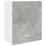 Armoire suspendue Gris béton 50x31x60 cm Aggloméré