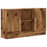 Buffet vieux bois 120x30,5x70 cm bois d'ingénierie