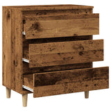 Buffet vieux bois 60x35x70 cm bois d'ingénierie