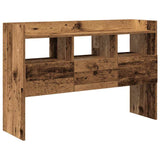 Buffet vieux bois 105x30x70 cm bois d'ingénierie