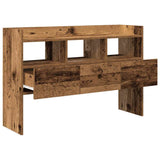 Buffet vieux bois 105x30x70 cm bois d'ingénierie