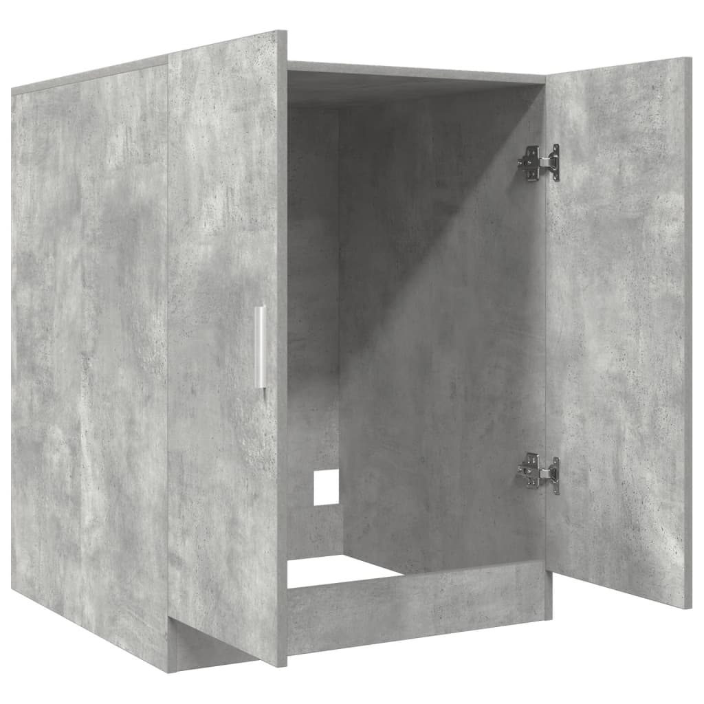 Meuble pour machine à laver Gris béton 70,5x71,5x91,5 cm