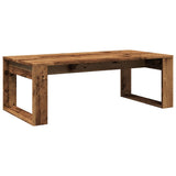 Table basse vieux bois 102x50x35 cm bois d'ingénierie