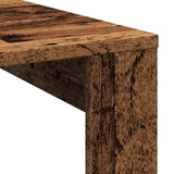 Table basse vieux bois 100x100x35 cm bois d'ingénierie