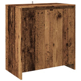 Buffet vieux bois 70x41x75 cm bois d'ingénierie