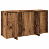 Buffet vieux bois 135x41x75 cm bois d'ingénierie