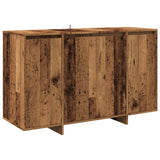 Buffet vieux bois 120x41x75 cm bois d'ingénierie