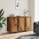 Buffet vieux bois 120x41x75 cm bois d'ingénierie