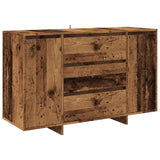 Buffet vieux bois 120x41x75 cm bois d'ingénierie