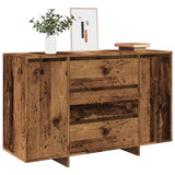 Buffet vieux bois 120x41x75 cm bois d'ingénierie