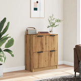 Handcrafted oak sideboard 60x30x70 cm engineered wood