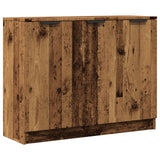 Buffet vieux bois 90,5x30x70 cm bois d'ingénierie