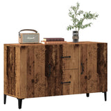 Buffet vieux bois 100x36x60 cm bois d'ingénierie