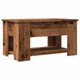 Altholz-Couchtisch 79x49x41 cm, Holzwerkstoff