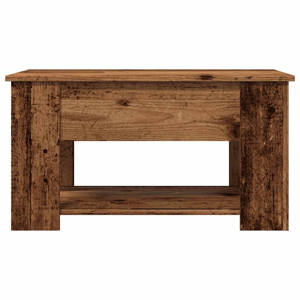 Altholz-Couchtisch 79x49x41 cm, Holzwerkstoff