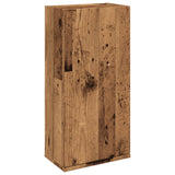 Armoire de salle de bain murale vieux bois 32x20x67 cm