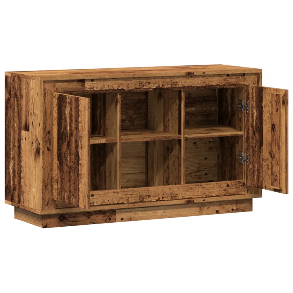 Buffet vieux bois 102x35x60 cm bois d'ingénierie