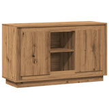 Buffet chêne artisanal 102x35x60 cm bois d'ingénierie