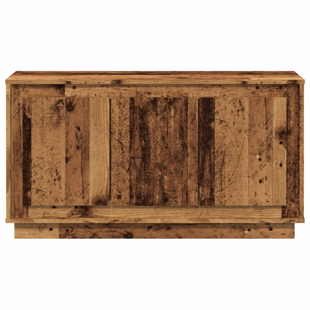 Buffet vieux bois 102x35x55 cm bois d'ingénierie