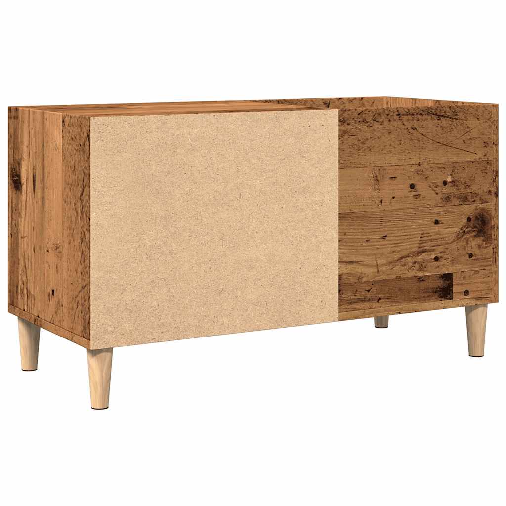 Schallplattenschrank Altholz 84,5x38x48 cm Holzwerkstoff