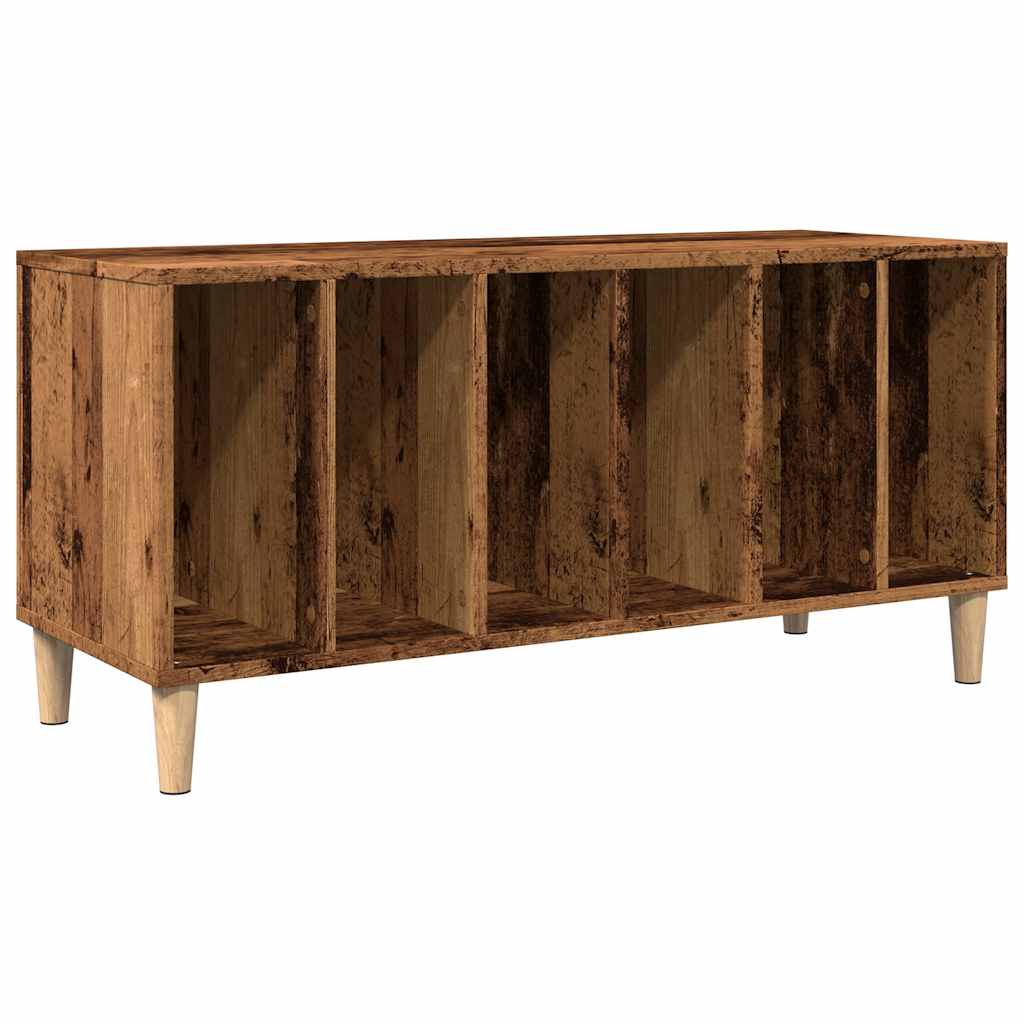 Altholz-Schallplattenschrank 100 x 38 x 48 cm, Holzwerkstoff