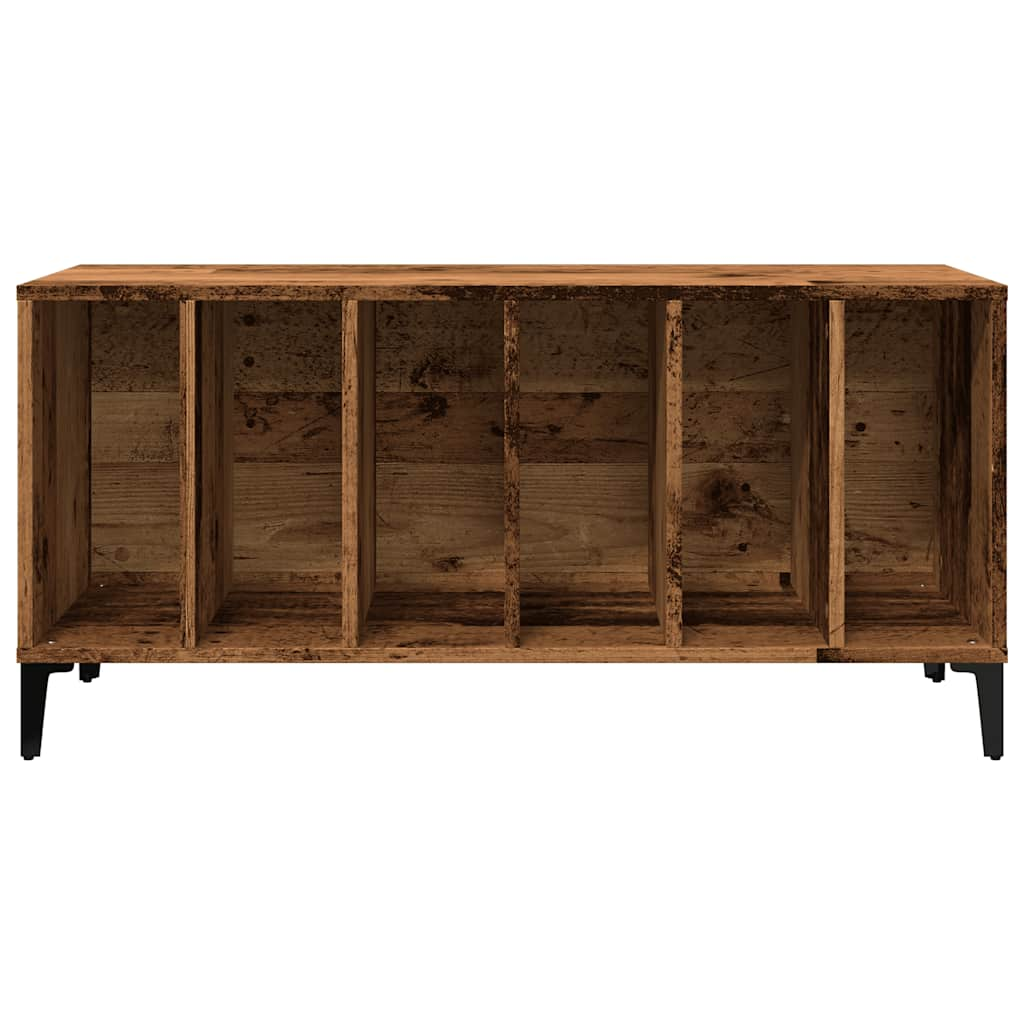 Altholz-Schallplattenschrank 100 x 38 x 48 cm, Holzwerkstoff