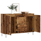 Buffet vieux bois 104x35x70 cm bois d’ingénierie