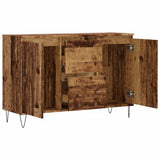 Buffet vieux bois 104x35x70 cm bois d’ingénierie