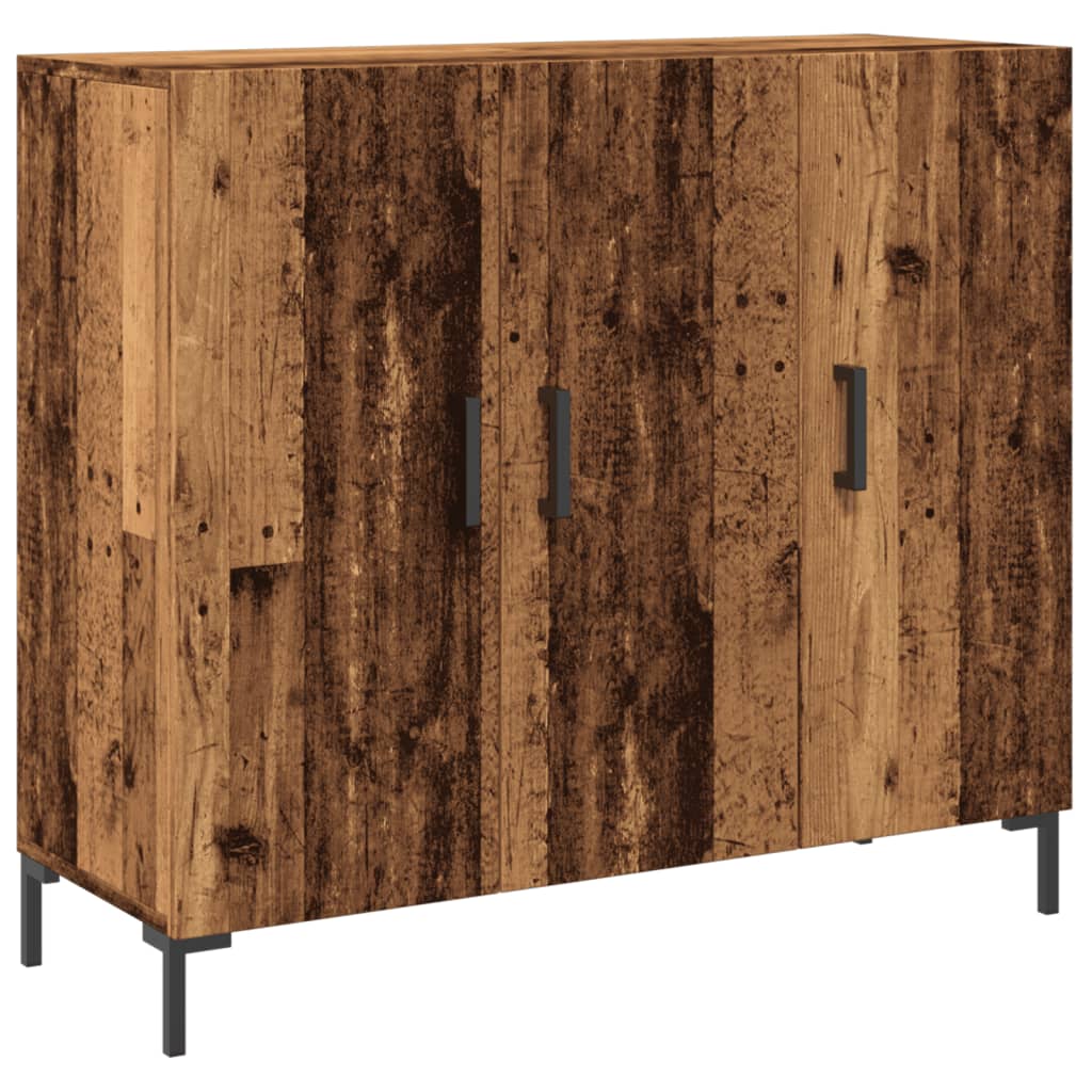 Altholz-Sideboard 90x34x80 cm, Holzwerkstoff