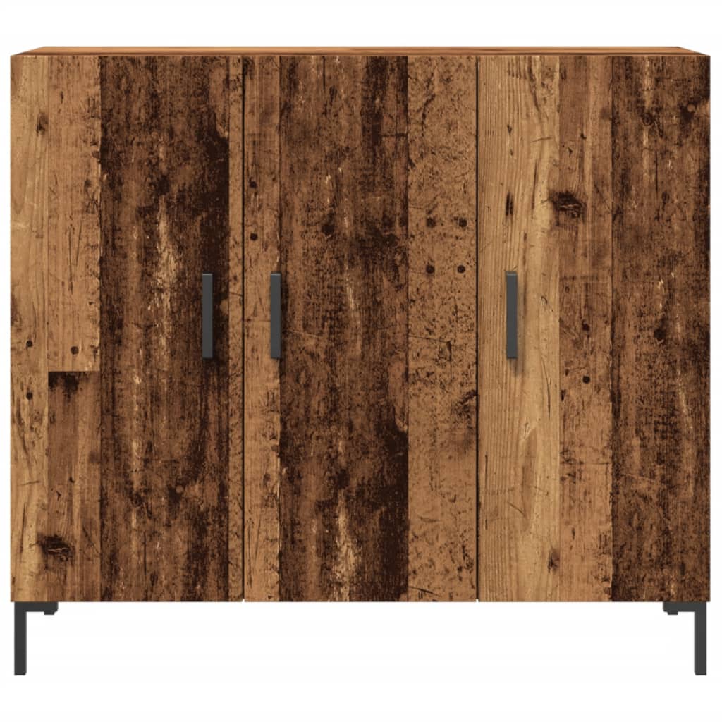 Altholz-Sideboard 90x34x80 cm, Holzwerkstoff