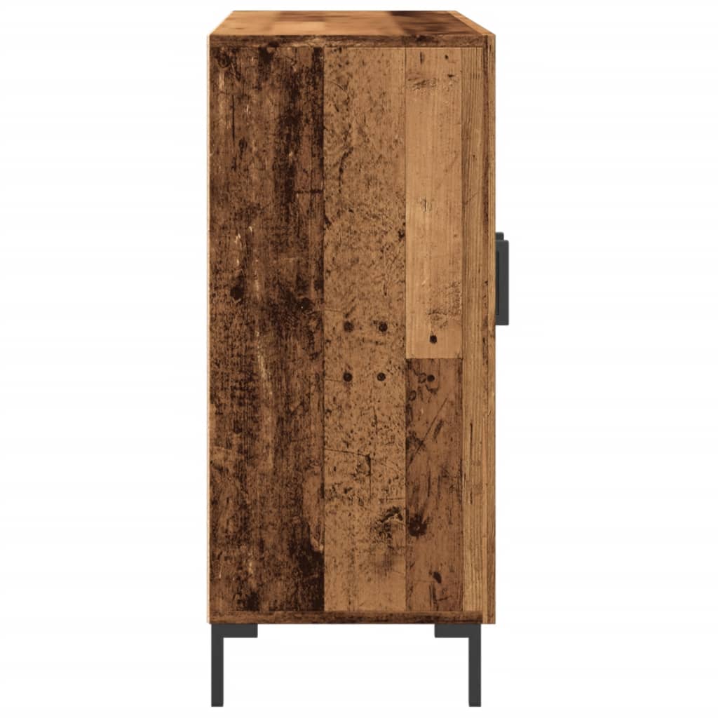 Altholz-Sideboard 90x34x80 cm, Holzwerkstoff